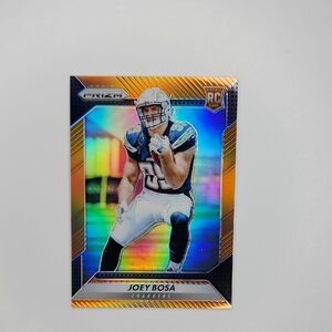 Joey Bosa ~ 2016 Prizm ~ Rookie ~ Orange Prizm ~ Numbered 183/299